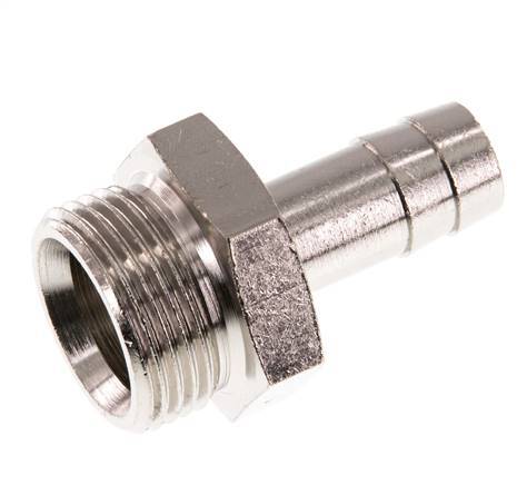 G 3/4'' Macho x 13mm Latón niquelado Llave de manguera 16 Bar