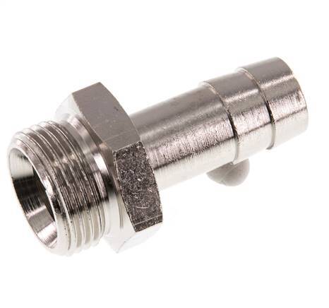 G 3/4'' Macho x 16mm Latón niquelado Llave de manguera 16 Bar