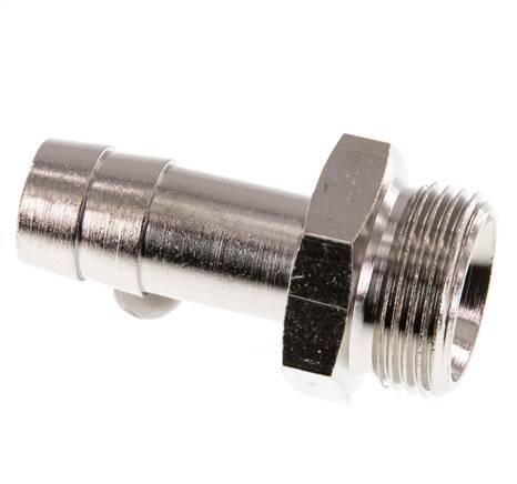 G 3/4'' Macho x 16mm Latón niquelado Llave de manguera 16 Bar