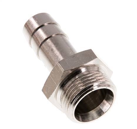 G 3/4'' Macho x 16mm Latón niquelado Llave de manguera 16 Bar