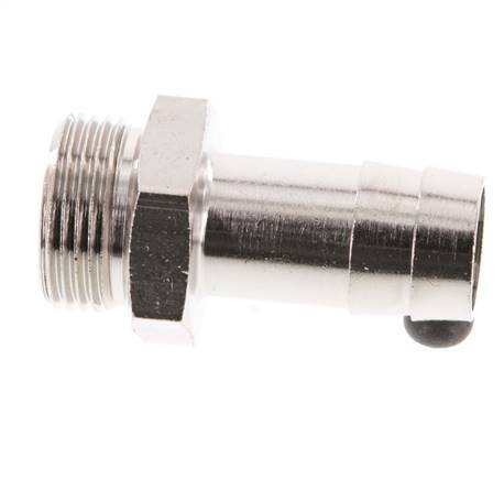 G 3/4'' Macho x 19mm Latón niquelado Llave de manguera 16 Bar