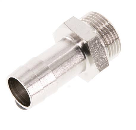 G 3/4'' Macho x 19mm Latón niquelado Llave de manguera 16 Bar