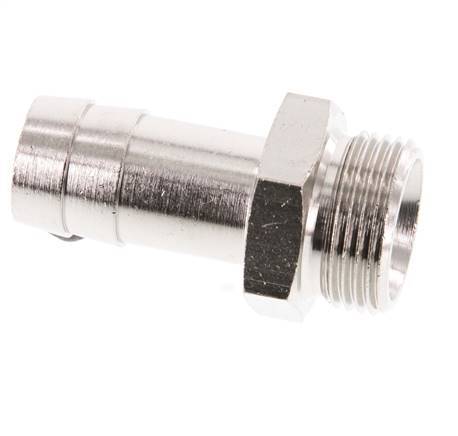 G 3/4'' Macho x 19mm Latón niquelado Llave de manguera 16 Bar
