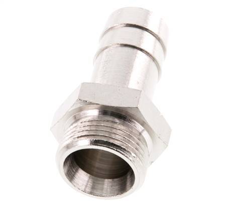 G 3/4'' Macho x 19mm Latón niquelado Llave de manguera 16 Bar