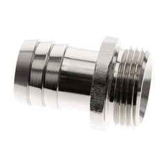 G 1'' Macho x 25mm Latón niquelado Llave de manguera 16 Bar