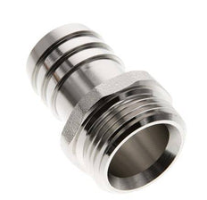 G 1'' Macho x 25mm Latón niquelado Llave de manguera 16 Bar