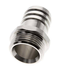 G 1'' Macho x 25mm Latón niquelado Llave de manguera 16 Bar