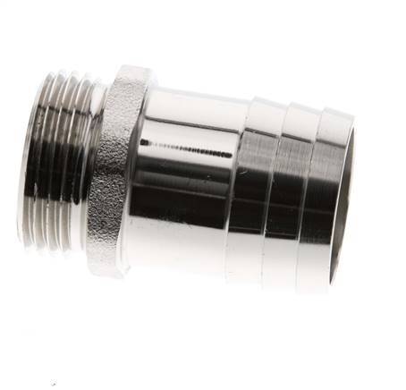 G 1'' Macho x 32mm Llave de manguera de latón niquelado 16 Bar