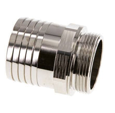 G 1 1/2'' Macho x 50mm Latón niquelado Llave de manguera 16 Bar