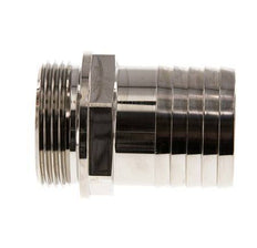 G 1 1/4'' Macho x 38mm Llave de manguera de latón niquelado 16 Bar