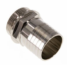 G 1 1/4'' Macho x 38mm Llave de manguera de latón niquelado 16 Bar