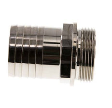 G 1 1/4'' Macho x 38mm Llave de manguera de latón niquelado 16 Bar