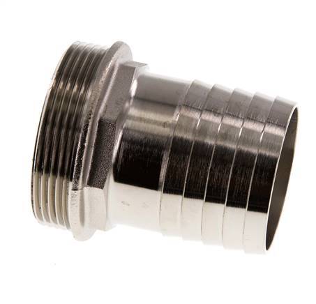 G 2'' Macho x 50mm Latón niquelado Llave de manguera 16 Bar