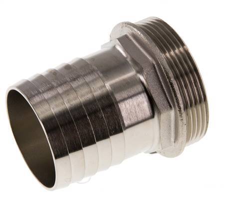 G 2'' Macho x 50mm Latón niquelado Llave de manguera 16 Bar