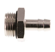 G 1/2'' Macho x 9mm Latón Niquelado Llave de manguera con junta NBR 30 Bar [2 Piezas]