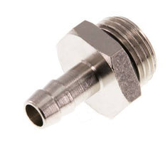 G 1/2'' Macho x 9mm Latón Niquelado Llave de manguera con junta NBR 30 Bar [2 Piezas]