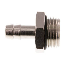 G 1/2'' Macho x 9mm Latón Niquelado Llave de manguera con junta NBR 30 Bar [2 Piezas]