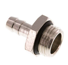 G 1/2'' Macho x 9mm Latón Niquelado Llave de manguera con junta NBR 30 Bar [2 Piezas]
