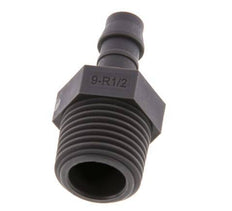 R 1/2'' Male x 9mm PA 6 Hose barb 10 Bar [5 Pieces]