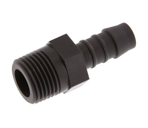 R 1/2'' Male x 12mm PA 6 Hose barb 10 Bar [5 Pieces]