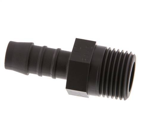 R 1/2'' Male x 12mm PA 6 Hose barb 10 Bar [5 Pieces]