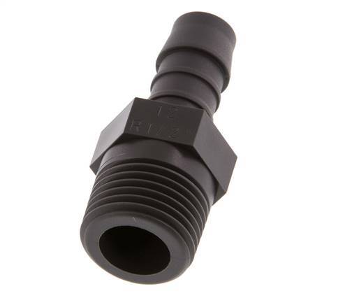 R 1/2'' Male x 12mm PA 6 Hose barb 10 Bar [5 Pieces]