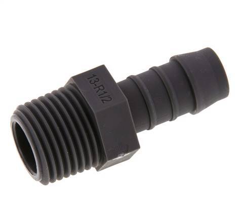 R 1/2'' Male x 13mm PA 6 Hose barb 10 Bar [5 Pieces]