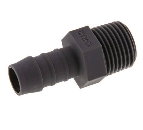 R 1/2'' Male x 13mm PA 6 Hose barb 10 Bar [5 Pieces]