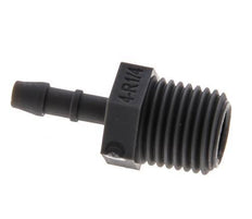 R 1/4'' Male x 4mm PA 6 Hose barb 10 Bar [10 Pieces]