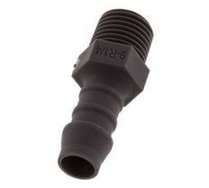 R 1/4'' Male x 9mm PA 6 Hose barb 10 Bar [10 Pieces]