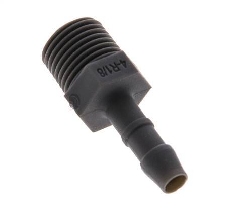 R 1/8'' Male x 4mm PA 6 Hose barb 10 Bar [20 Pieces]