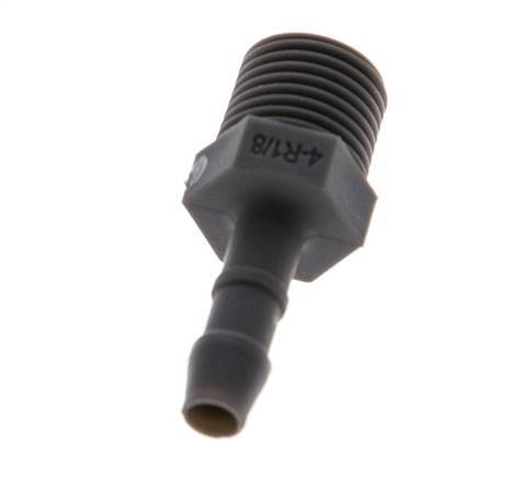 R 1/8'' Male x 4mm PA 6 Hose barb 10 Bar [20 Pieces]