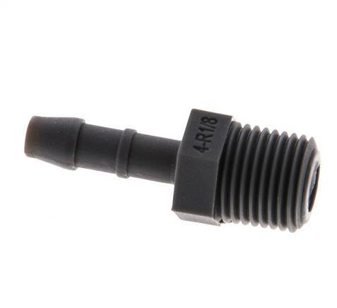 R 1/8'' Male x 4mm PA 6 Hose barb 10 Bar [20 Pieces]