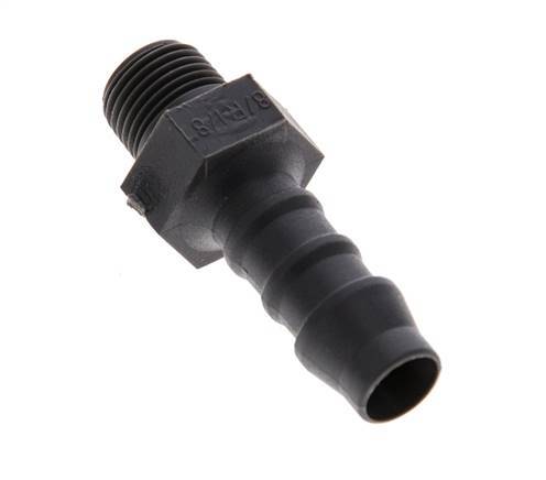 R 1/8'' Male x 8mm PA 6 Hose barb 10 Bar [10 Pieces]