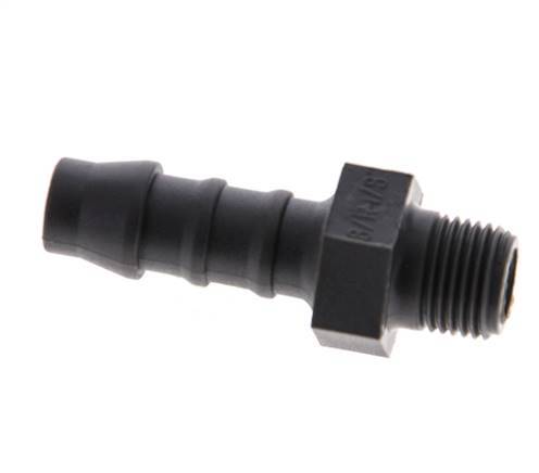 R 1/8'' Male x 8mm PA 6 Hose barb 10 Bar [10 Pieces]