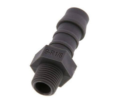 R 1/8'' Male x 9mm PA 6 Hose barb 10 Bar [10 Pieces]