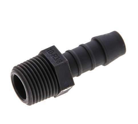R 3/8'' Male x 10mm PA 6 Hose barb 10 Bar [10 Pieces]