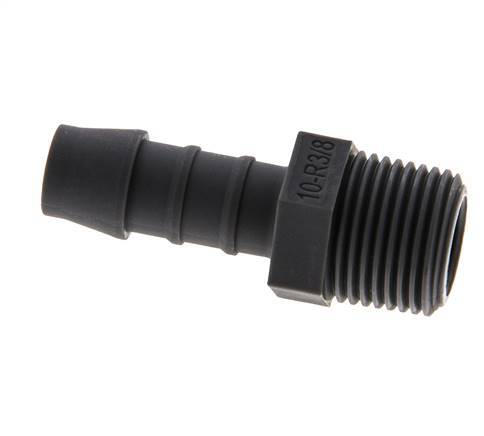 R 3/8'' Male x 10mm PA 6 Hose barb 10 Bar [10 Pieces]