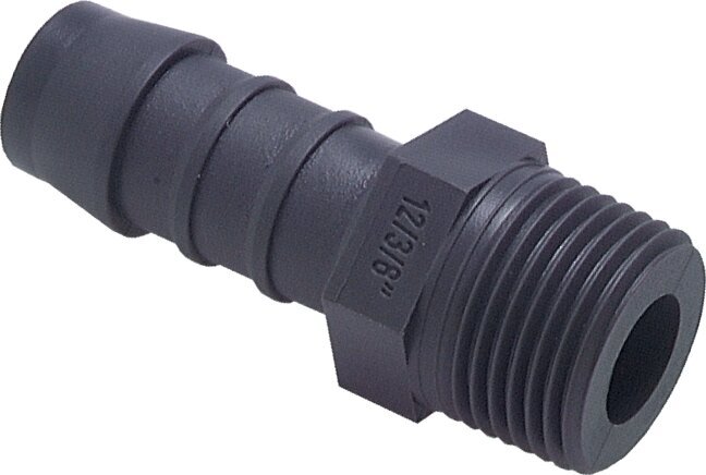 R 1/4'' Male x 9mm PA 6 Hose barb 10 Bar [10 Pieces]