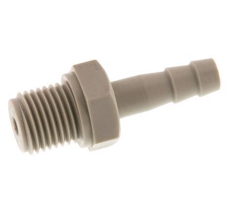 G 1/4'' Male x 6mm Polypropylene (PP) Hose barb 10 Bar [2 Pieces]