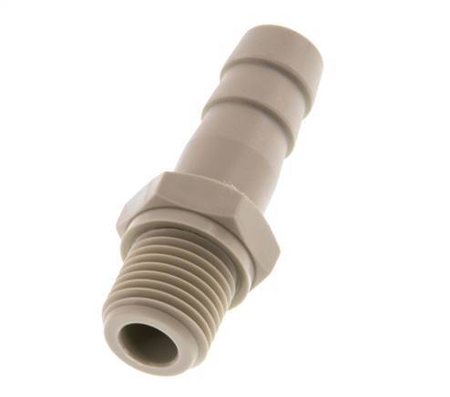 G 1/4'' Macho x 10mm Polipropileno (PP) Llave de manguera 10 Bar