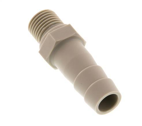 G 1/4'' Macho x 12mm Polipropileno (PP) Llave de manguera 10 Bar