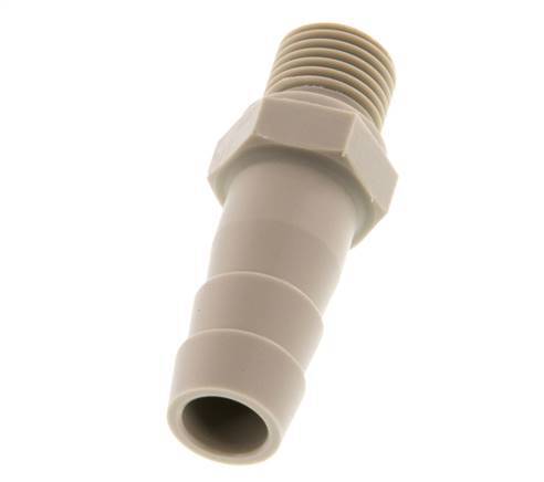 G 1/4'' Macho x 12mm Polipropileno (PP) Llave de manguera 10 Bar