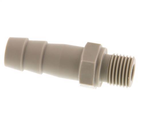 G 1/4'' Macho x 12mm Polipropileno (PP) Llave de manguera 10 Bar