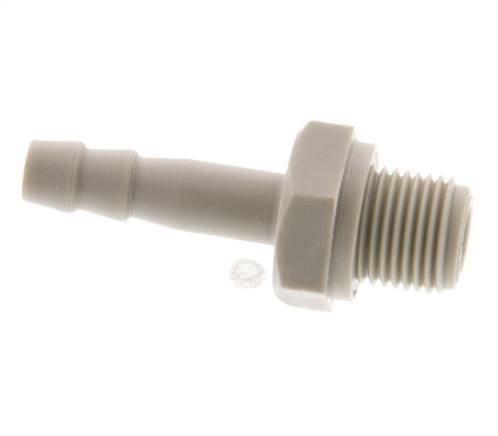 G 1/8'' Macho x 4mm Polipropileno (PP) Llave de manguera 10 Bar