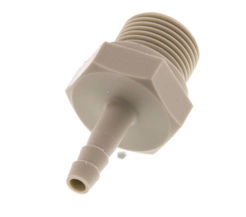 G 3/8'' Macho x 4mm Polipropileno (PP) Llave de manguera 10 Bar