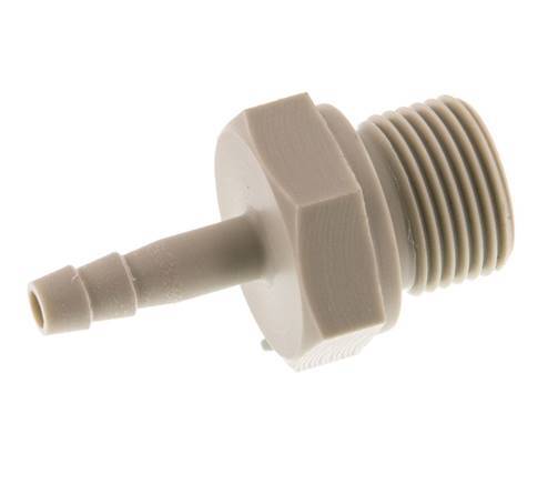 G 3/8'' Macho x 4mm Polipropileno (PP) Llave de manguera 10 Bar