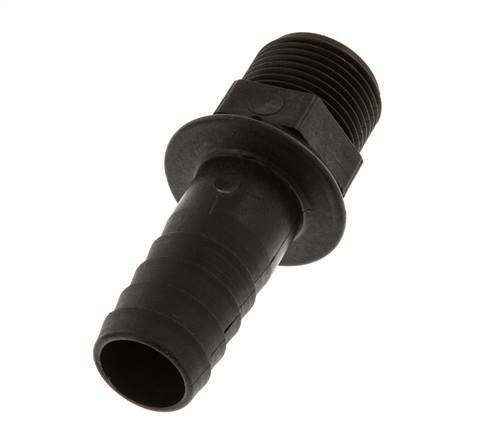 G 1'' Male x 25mm Polypropylene (PP) Hose barb 10 Bar [2 Pieces]