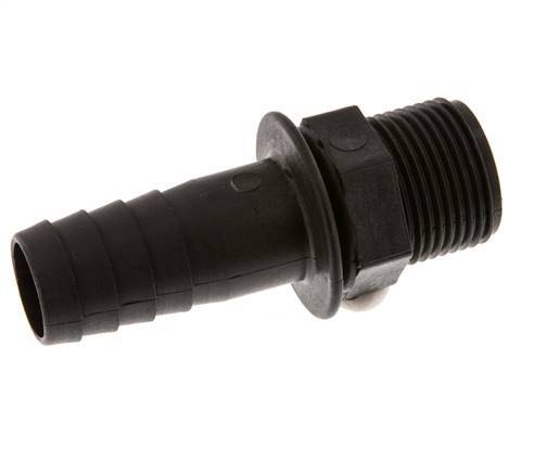G 1'' Male x 25mm Polypropylene (PP) Hose barb 10 Bar [2 Pieces]