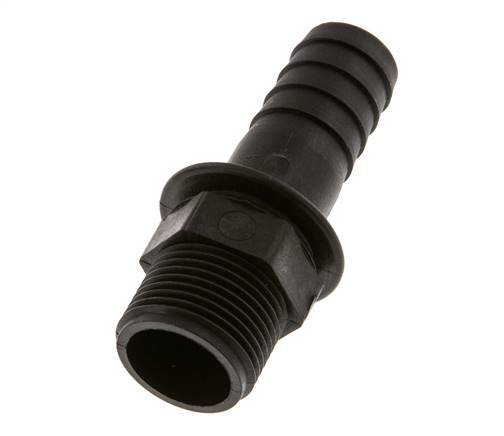 G 1'' Male x 25mm Polypropylene (PP) Hose barb 10 Bar [2 Pieces]